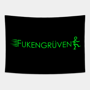 Fukengruven Parody in Green Tapestry