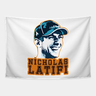 Nicholas Latifi Tapestry