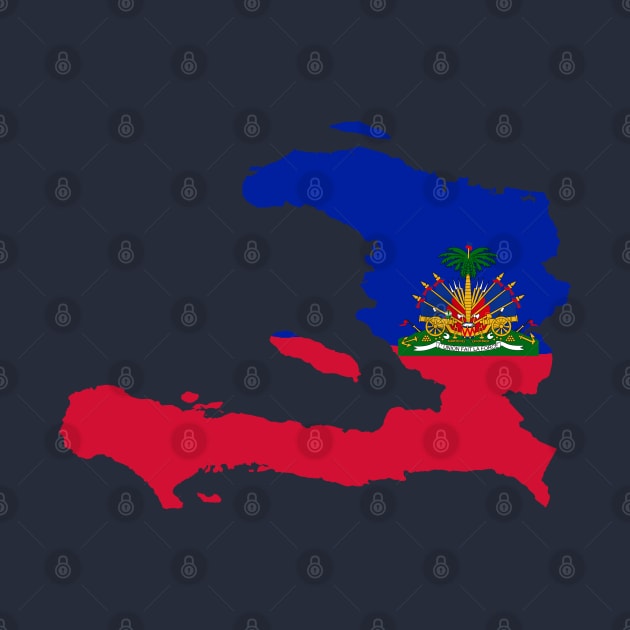 Haiti Map by Historia