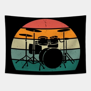 crazy drums retro metalrockpop style Tapestry