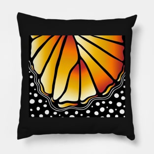 Beautiful Butterfly - Orange Pillow