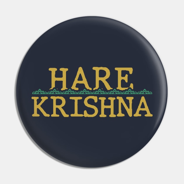 Hare Krishna Pin by Issho Ni
