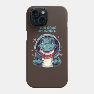 You Croc My World! Phone Case