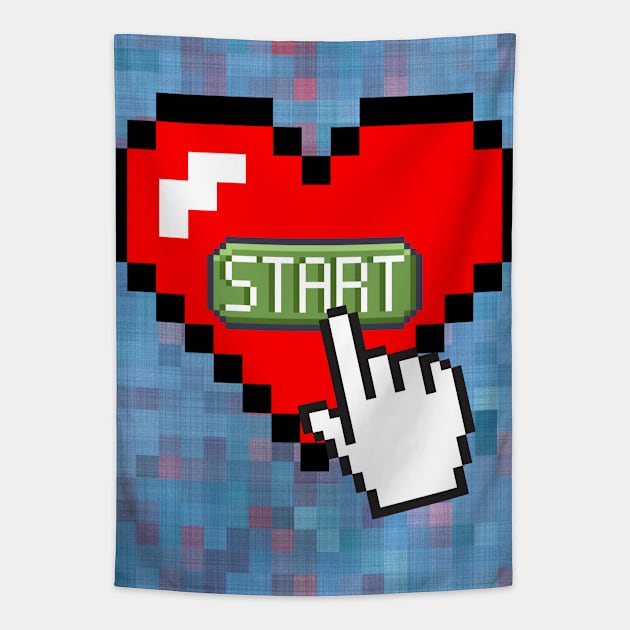 Love Start Tapestry by After Daylight Project