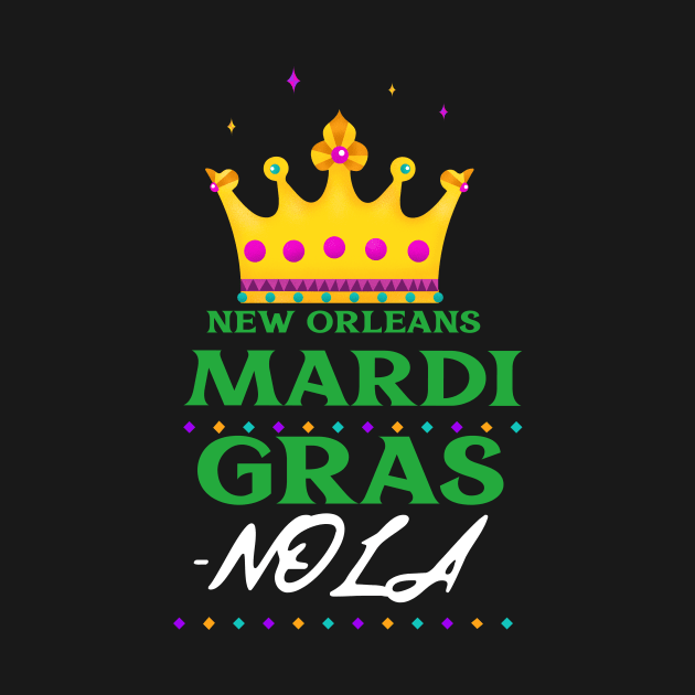 NEW ORLEANS HOODIES MARDI GRAS by Cult Classics