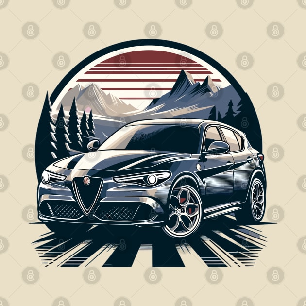 Alfa Romeo Stelvio by Vehicles-Art