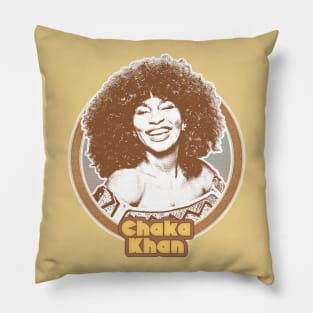 Chaka Khan //// Retro Style Fan Art Design Pillow