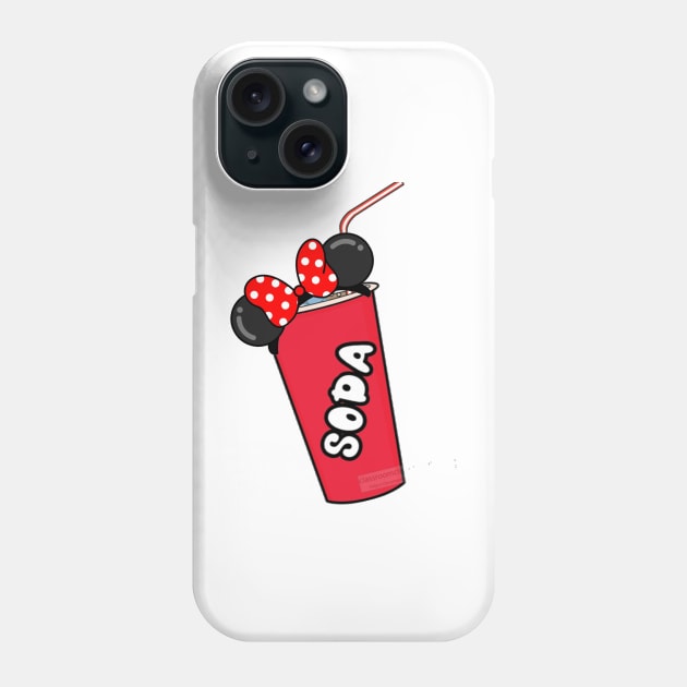 Minnie Soda Phone Case by marisaj4488