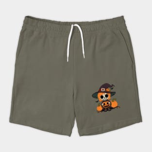 Cute Autumn Witch Shorts