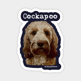 Golden Apricot Cockapoo / Spoodle and Doodle Dog Magnet