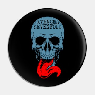 avenged zombie skull Pin