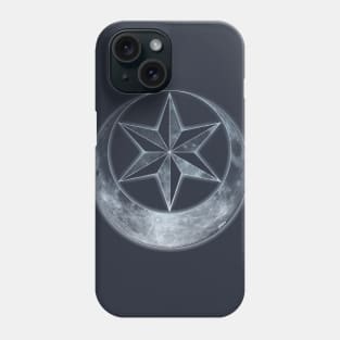 Moon Star - Blue Phone Case