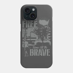 Land of the FREE, Home of the BRAVE..... Phone Case