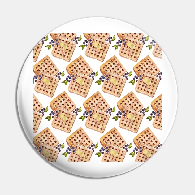 Waffles Pin by CatCoq