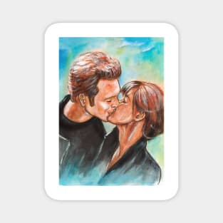 Luke Perry & Shannen Doherty Magnet