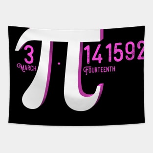 International Pi Day Math Teacher Gift Tapestry