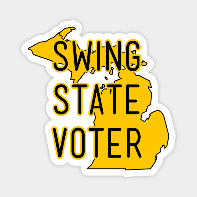 Swing State Voter - Michigan Magnet by brkgnews