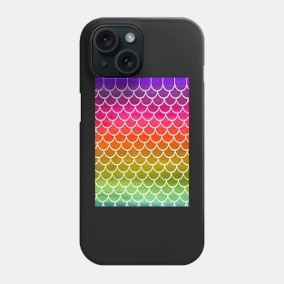 Rainbow Mermaid Scales Phone Case