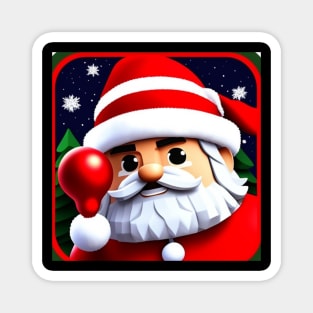 Roblox Christmas, Santa Claus Magnet