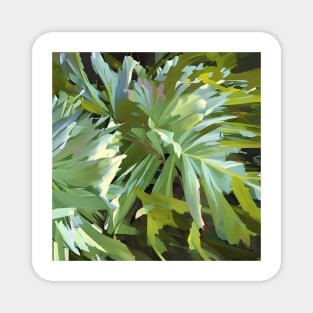 Philodendron Leaves Magnet