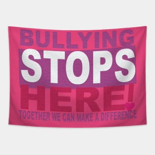 Bullying Stops Here Tapestry