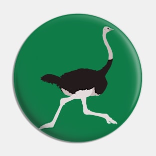 Southern Ostrich Pin