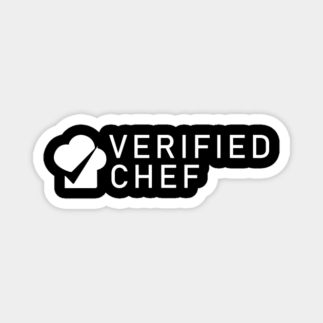 Chef Verified Blue Check Magnet by Ketchup