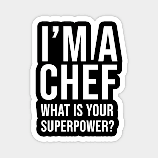 Chefs Uniform Awesome Culinary Chefs Cooks Gifts Cooking Magnet