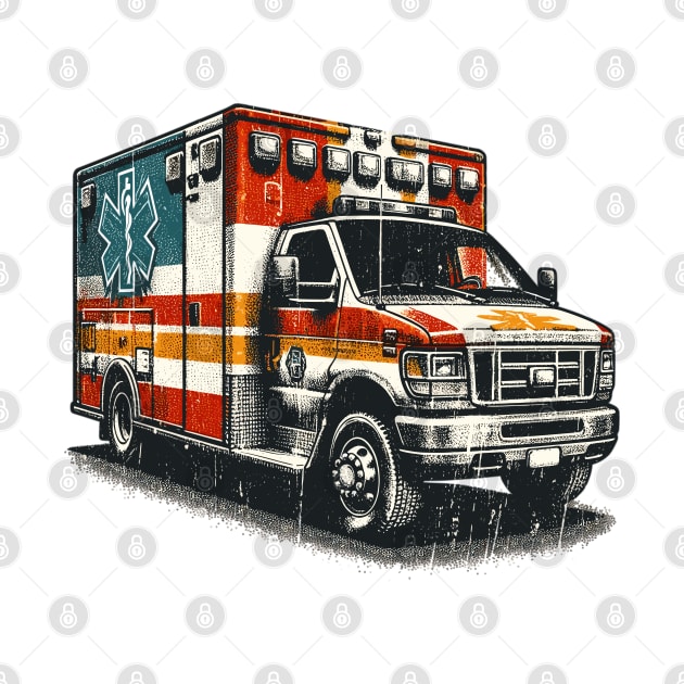 Ambulance by Vehicles-Art