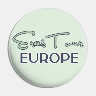 Eras Tour Europe Pin