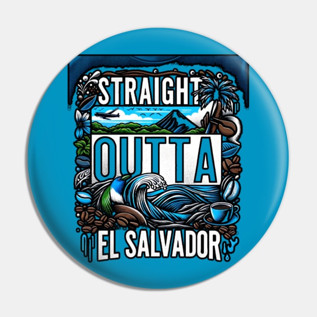 Sraight Outta El Salvador Pin by Straight Outta Styles