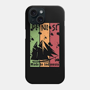 ethnic tshir (pinisi - colour) Phone Case