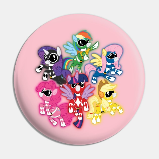 My Little Morphin Pony Rangers - 2 Pin by KenTurner82