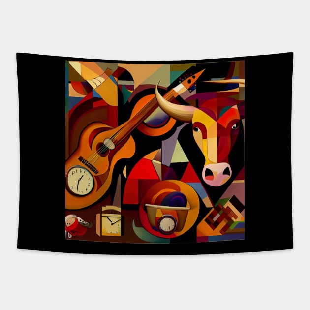 Cubism , Tapestry by Canadaman99