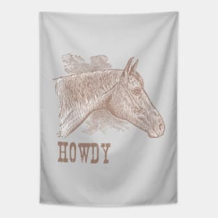 Horse Head Tapestry