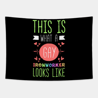 This Is What A Gay Ironworker Looks Like Lgbt Pride Tapestry