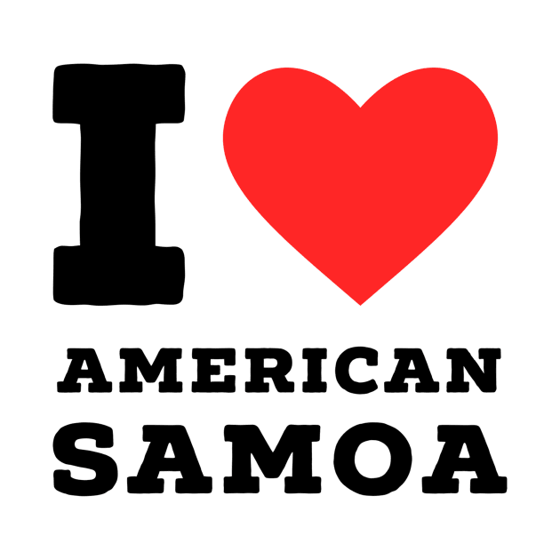 i love American Samoa by richercollections