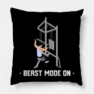 Beast Mode On Pillow