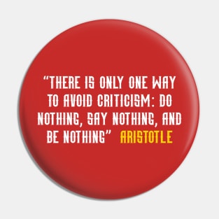 quote aristotle Pin