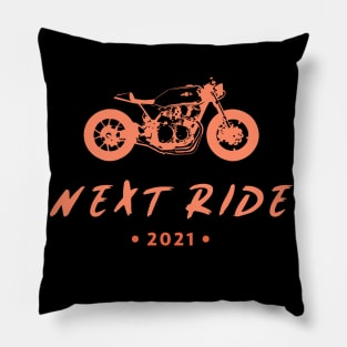 Next Bike Ride Pillow