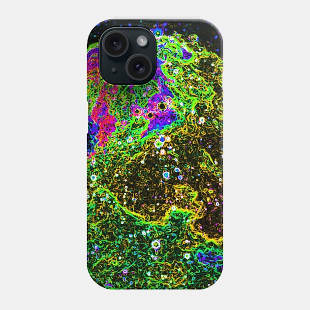 Black Panther Art - Glowing Edges 621 Phone Case by The Black Panther