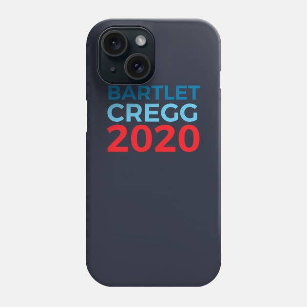 Bartlet Cregg 2020 Election The West Wing Jed Bartlet C.J. Cregg Phone Case by nerdydesigns