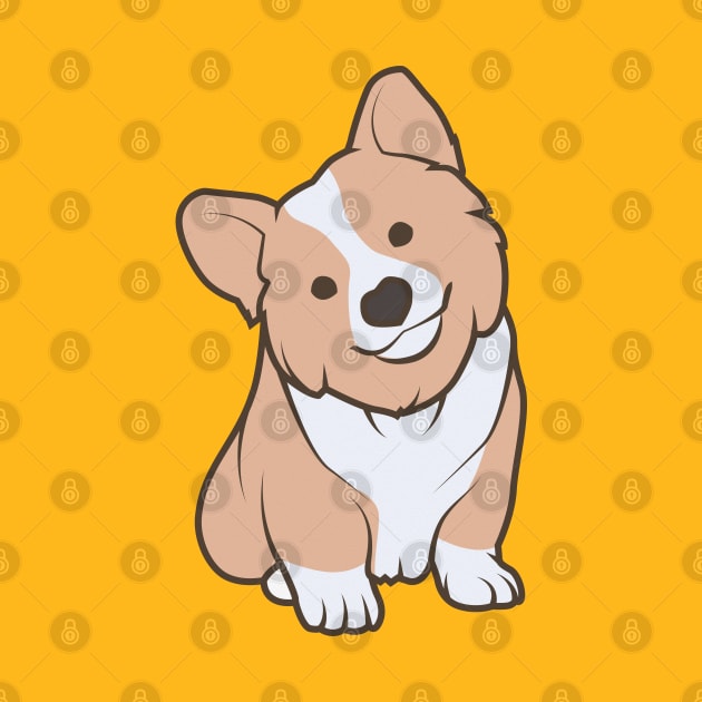 Cute Corgi Puppy by crissbahari