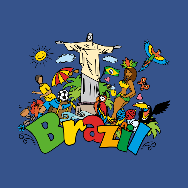 Brazil doodle design by naum