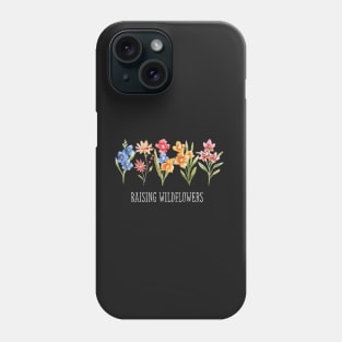 Raising wildflowers and wildlife Phone Case