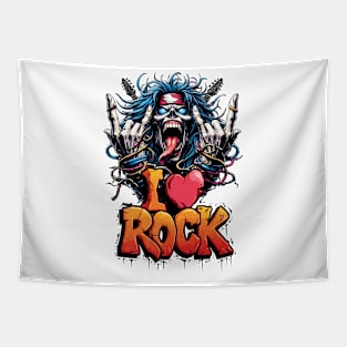 Unleash Your Inner Rock God Tapestry