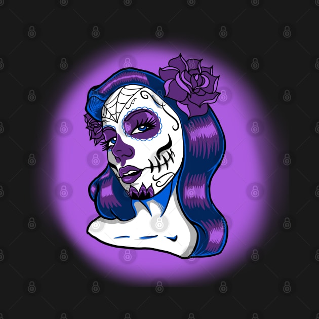 Sugar Skull Woman by Joebarondesign