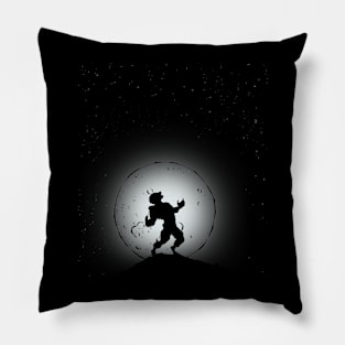 Of Beast or Man! Pillow