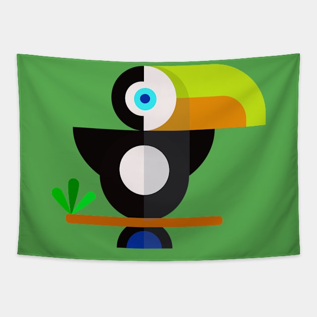 Tucan Sam Tapestry by This Blue Bubble