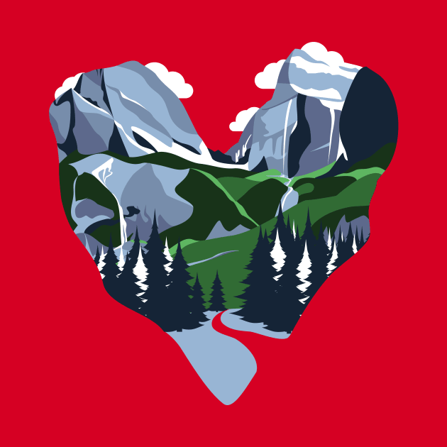 Mountain Heart by Nathan Watkins Design